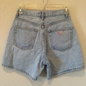 Guess Vintage Light Blue Denim Women Shorts